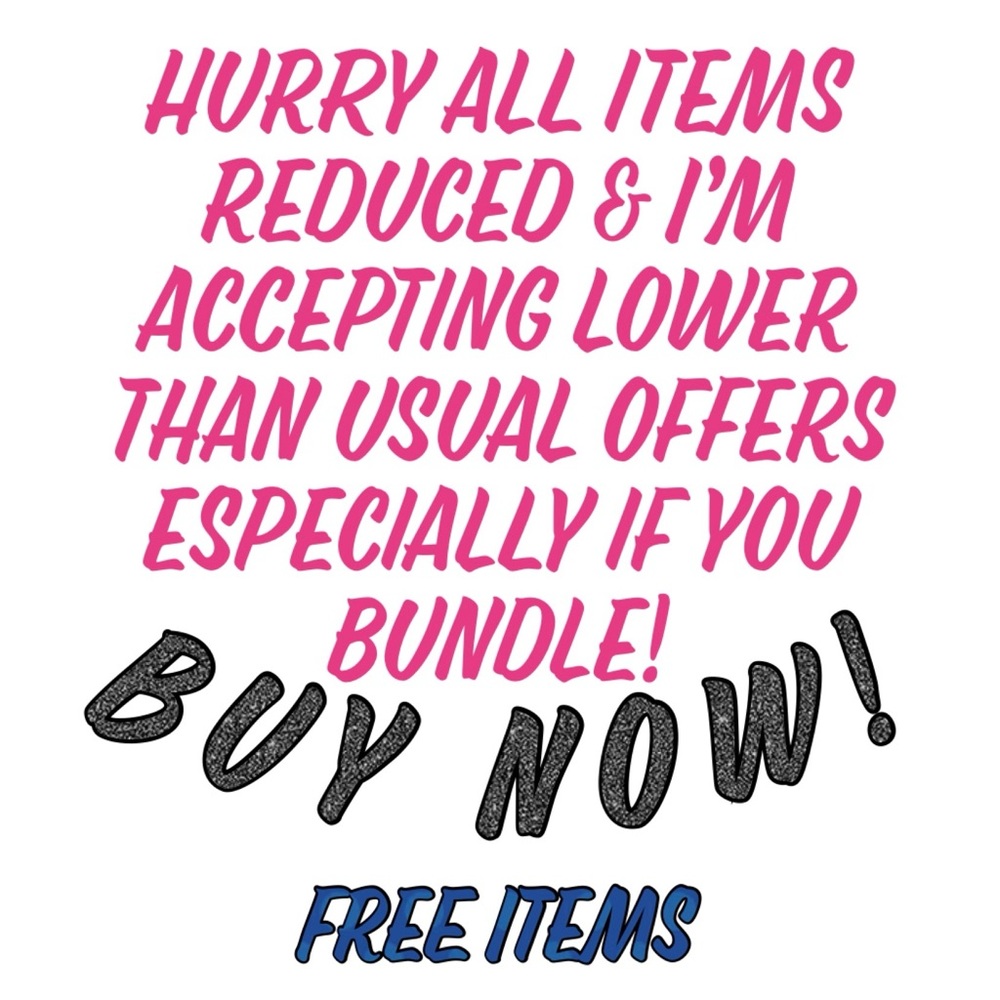 🤑I’ve SlashedPrices On All Items! Buy Now Before They Are Gone!🤑